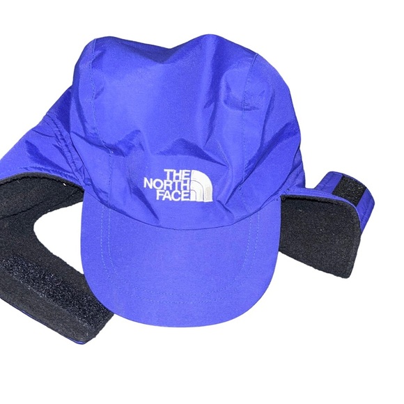 The North Face blue Trapper Hat Ear Flap size Medium Unisex Warm Winter ski hat - Picture 1 of 4